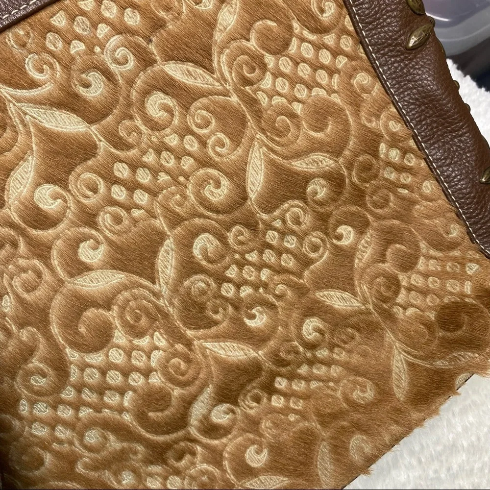 Authentic Isabella Fiore Pony Hair Shoulder Bag